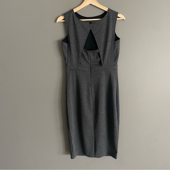 Cupcakes & Cashmere Womens Grey Contemporary Sheath Dress Size Small - Picture 3 of 8